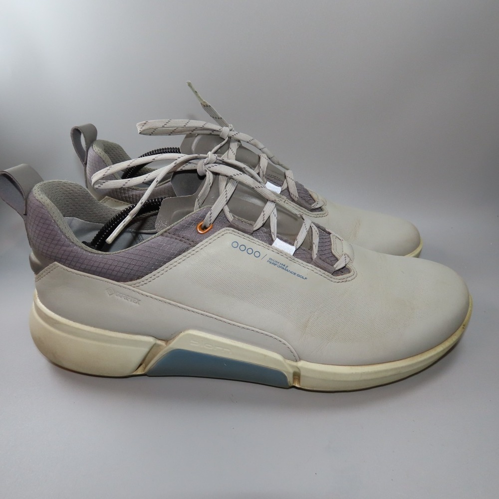 Ecco Biom H4 Golf Shoes Sneaker Men's 10-10.5 US 44 EU Grey Waterproof Spikeless